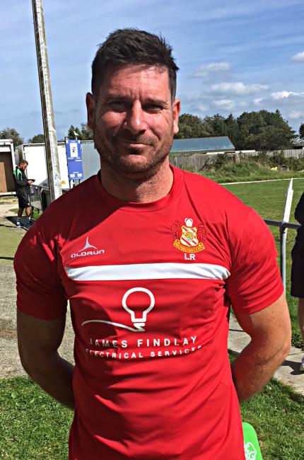 Lee Riley - two tries for Milford Haven
